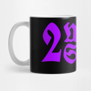 Purple old english Mug